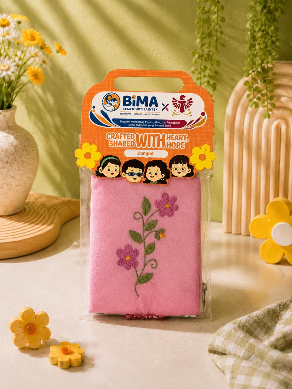 Dompet sulam benang